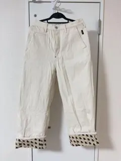 美品！！GU×Kappa カーゴパンツ ロールアップジーンズ