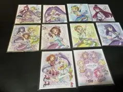 アイカツ×プリパラ色紙　全10種