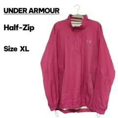 【UNDER ARMOUR アンダーアーマー】XL ハーフジップ グレープ系