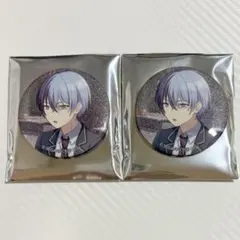 青柳冬弥 グリッター缶バッジ 9a