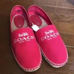 coach スリッポン　スニーカー　ピンクのサムネイル