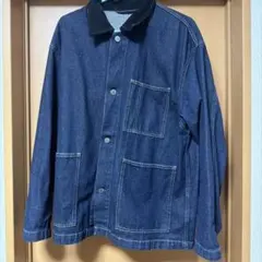 GU ダークブルー デニムジャケット Sサイズ