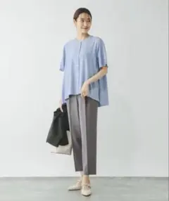 GLOBAL WORK ウツクシルエットパンツ