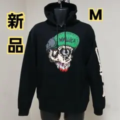 新品・未使用 MISHKA (ミシカ) スウェット パーカー M 黒