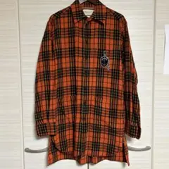 GUCCI グッチ　19SS アンカーワッペンシャツ　チェック柄　ロングのサムネイル