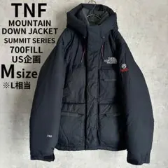 ノースフェイス　マウンテンダウンジャケット　サミット　700フィル　ブラック　M