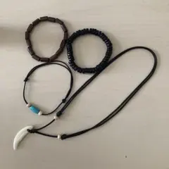 アクセサリー セット ネックレス ブレスレット メンズ レディース