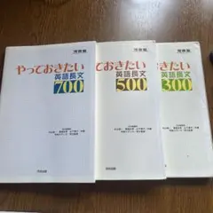 やっておきたい英語長文 700 500 300 セット