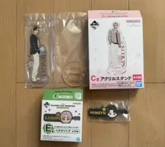 PetiTEEN 一番くじ ヘアクリップ アクリルスタンド ミンギュ