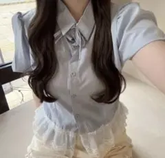 Bibiy REBECCA FRILL BLOUSE - メルカリ