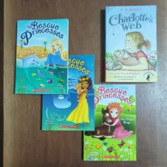 【ペーパーバック４冊セット】Charlotte's Web　他　洋書まとめ売り