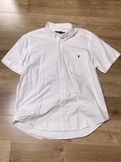 Ralph Lauren 半袖ポロシャツ XL ホワイトpolo ラルフローレン