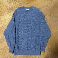メンズニット　グレー