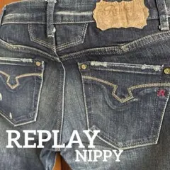 00'S★REPLAY★NIPPY★ シューカットフレア★ローライズ★y2kのサムネイル