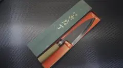 堺竜神作 出刃包丁 大型 和包丁 全長33cm 箱付き 美品のサムネイル