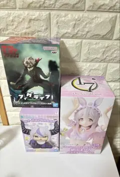 プライズフィギュア　ラプラス　緒山まひろ　オカルン　3種3体セット