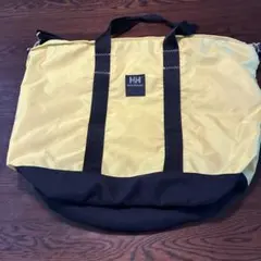 HELLY HANSEN トートバッグ イエロー ブラック