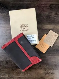 希少【イル ビゾンテ】ILBISONTE システム手帳カバー　6穴　ヴィンデージ