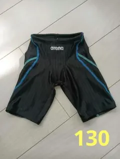 美品 arena 競泳水着 レース用 130cm Finaマーク