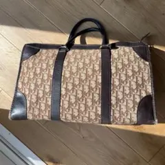 P*e様 クリスチャンディオール Dior トロッター柄 ミニボストンバック
