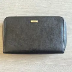 BALLY レザー セカンドバッグ クラッチバッグ ブラックのサムネイル