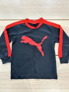 PUMA 黒赤 長袖120
