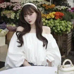 The Toe ブラウス　S 新品未使用タグ付き 新品未使用 タグ付き！THETOE porto puff blouse ブラウス