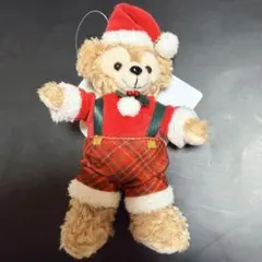 ダッフィー　2024クリスマス ぬいぐるみバッジ