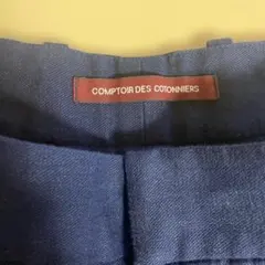COMPTOIR DES COTONNIERS ネイビー カジュアルパンツ　38のサムネイル