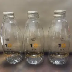 10FACTORY 200ml 空き瓶×3