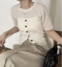【美品】capricieux lemage ビスチェ　セット