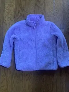 UNIQLO フリースジャケット 120サイズ パープル　紫