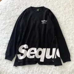 Sequence サイドジップ ロング Tシャツ オーバーサイズ
