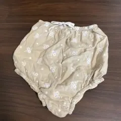 BIEN A BIEN 花柄刺繍 ベージュ ボトムス