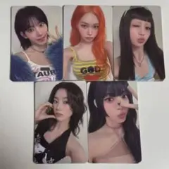 LE SSERAFIM Spaghetti musicart 特典 トレカ　5枚