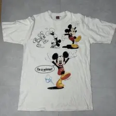 90s Disney Mickey Tシャツ Lサイズ