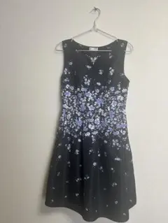 axes femme 花柄ノースリーブワンピース パーティーや謝恩会、同窓会に