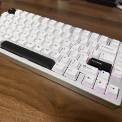 WOBKEY Rainy 75キーボード　シルバー 英字配列