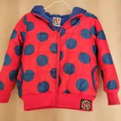 ☆ラブレボ LOVE REVOLUTION 水玉ダウン　ジャンパー 130☆