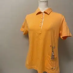 M・U SPORTS（エムユースポーツ）　ポロシャツ 42 オレンジのサムネイル