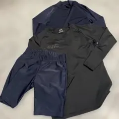 インナーウェア 長袖薄手２枚＆パンツセット 150