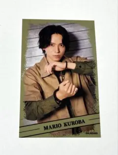 アクターズリーグ ブレイン くじ ハーフブロマイド 黒羽麻璃央