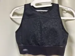 GU スポーツブラ レオパード柄 ブラック Sのサムネイル