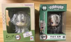 鬼滅の刃　不死川実弥　るかっぷ＆ゆらゆらヘッド　２点セット