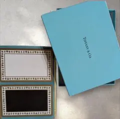 新品 ティファニー トランプ セット 箱付ピンク ライトブルー テーブル
