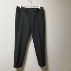 【7-IDconcept】セブンアイディコンセプト チェック柄 スラックス 38