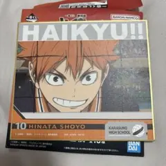 ハイキュー！！　一番くじ　F賞色紙　日向翔陽