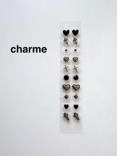 ❤️耳つぼジュエリー❤️Black Heart