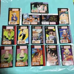 ドラゴンボールZ ❣️トランクス＆悟飯，孫悟空、ベジータ、孫悟飯カード15枚セット