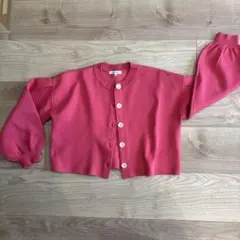 GLOBAL WORK ピンク カーディガン 150cm